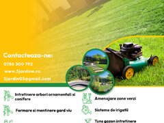 Amenajari si intretinere spatii verzii/ Intretinere gradini si plante